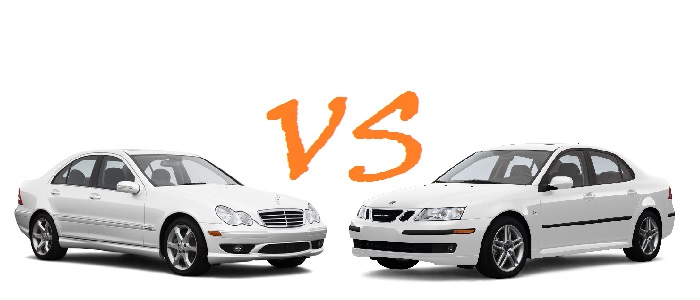 Clash: Mercedes C200 CDI vs SAAB 9-3 2.2 TiD